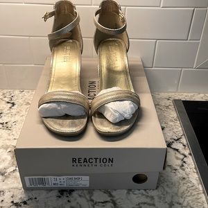 Reaction by Kenneth Cole gold wedges
